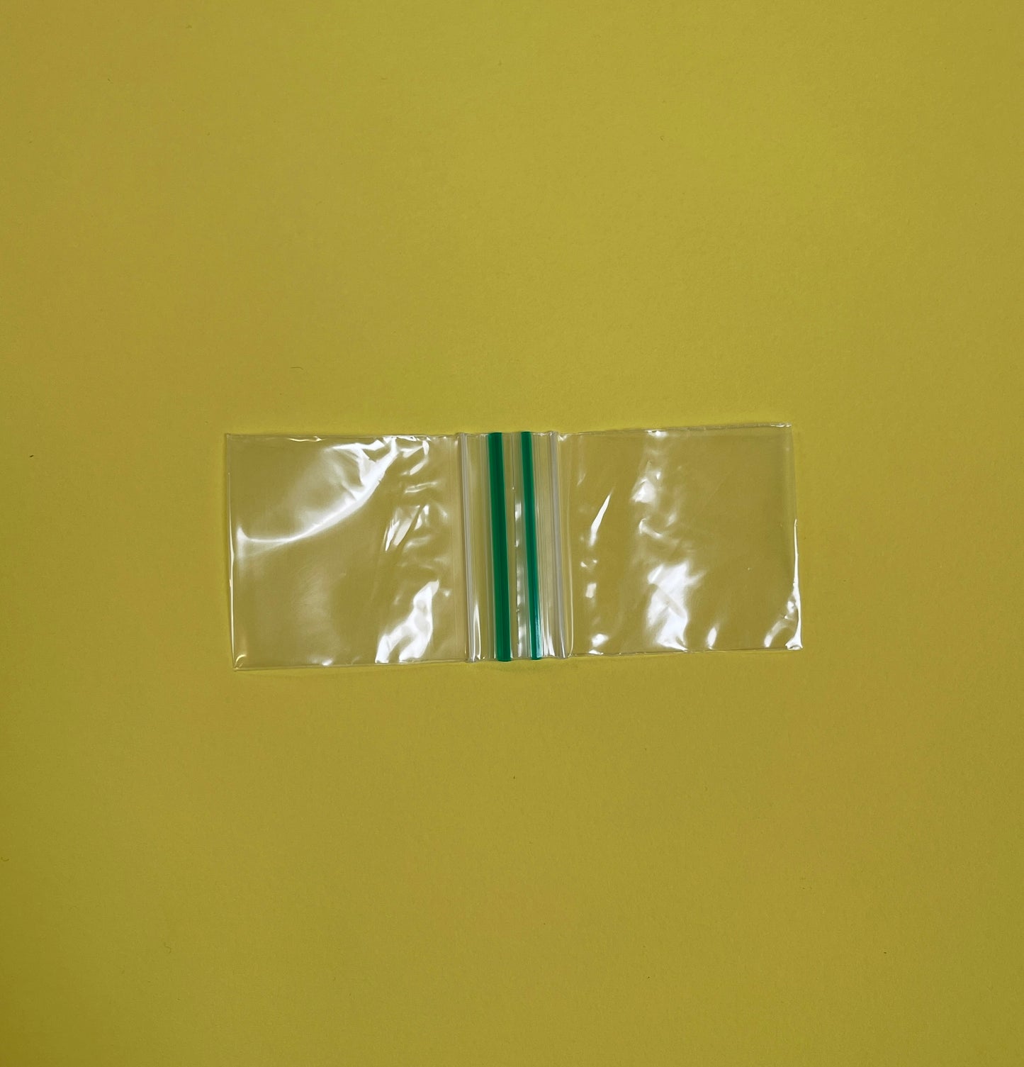 100 Resealable Bags, Plastic, 4.5cm x 4.5cm