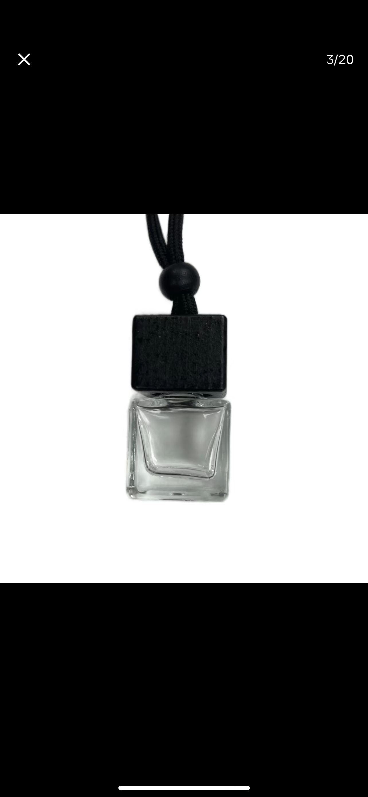 Car Diffuser Bottle Fragrance Empty 8ml (Select Color)